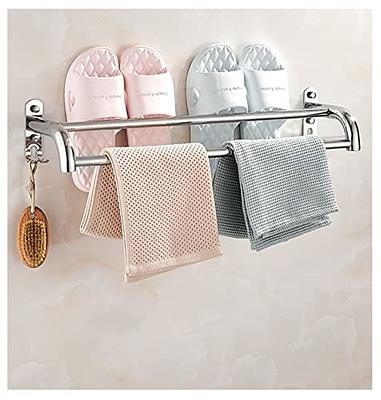 SEIFE Wall Mounted Towel Rack Double Bath Towel Bar/Rail Towel