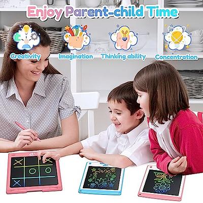 Lcd Doodle Writing Tablet Learning Toy Scribbler Board Electronic Drawing  Pad Educational Xmas Gifts For 3-8 Years Old Kids