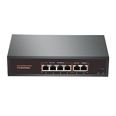 Switch 100% Gigabit, 18 ports, 16 PoE+, 2 Uplinks