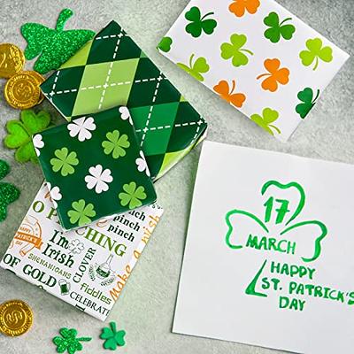  120 Sheet Assorted Green St. Patrick's Day Tissue