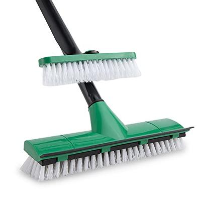 YONILL Grout Brush with Long Handle - Heavy Duty Grout Cleaner Brush for  Tile Floors, Swivel Stiff Bristles Grout Scrubber Cleaning Tool, Floor  Scrub