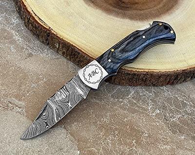 Engraved Pocket Knife for Boyfriend, Personalized Knife for