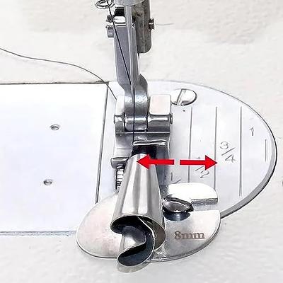 1/8 Fabric Edge Hemmer Presser Foot Attachment for Brother Sewing Machine 