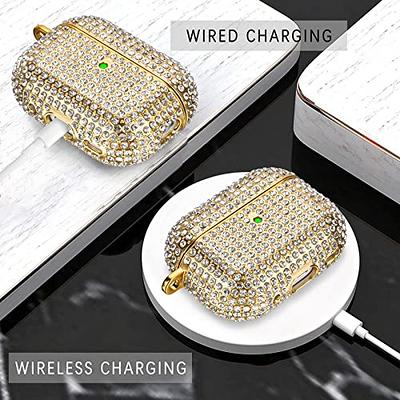  VISOOM Airpods Pro 2nd Generation Case - Airpods Pro 2 Bling Case  Cover with Lanyard Women 2022 Crystal TPU Hard Protective iPod Pro 2  Wireless Charging Case Girl Keychain for Apple