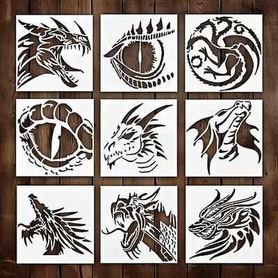 dragon wood carving. dragon is henna tattoo . design carving