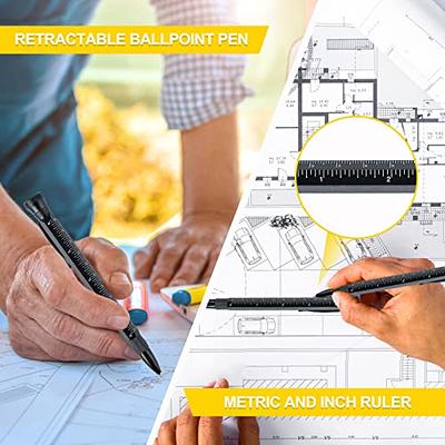 White Elephant Gifts for Adults, Stocking Stuffers for Men Dad Christmas  Gifts, Multitool Pen Set Cool Tools Gadgets, Pen with LED, Stylus, Level