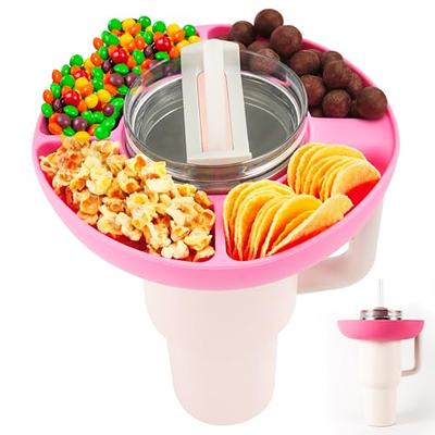 Snack Bowl for Stanley 40 oz Tumbler with Handle,Reusable Snack