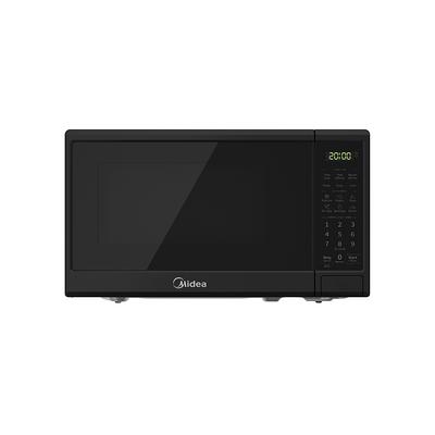 Nostalgia Retro 0.7 Cu. ft. 700-Watt Countertop Microwave Oven - Black