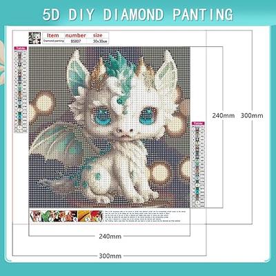 5D DIY Diamond Painting Kits for Adults-Full Drill Dragon Diamond