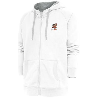 Men's Fanatics Branded Orange Cleveland Browns Team Logo Pullover Hoodie