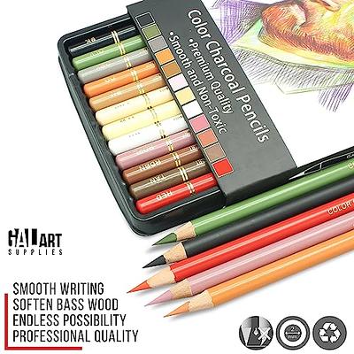 KALOUR Colorless Blender and Burnisher Pencils Set,Non-pigmented