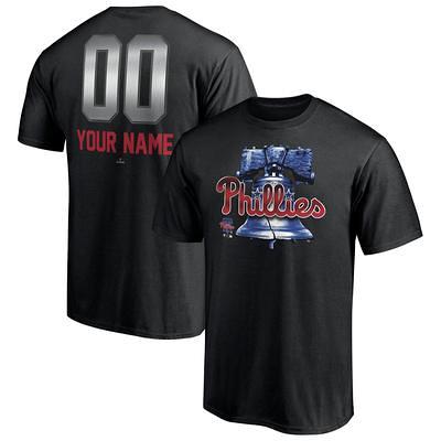 Men's Fanatics Branded Black Philadelphia Phillies Personalized Any Name &  Number Midnight Mascot T-Shirt - Yahoo Shopping