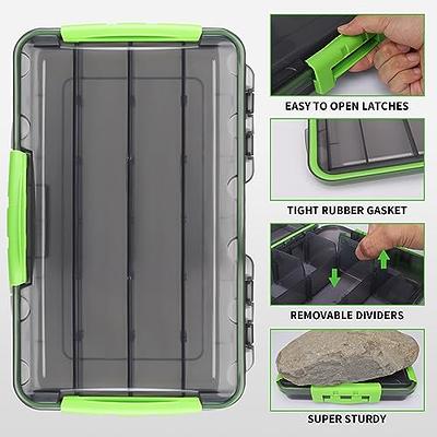 Superb Quality plastic tool box with dividers With Luring