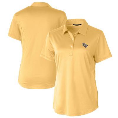 LSU Tigers Cutter & Buck Prospect Textured Stretch Polo - Gold