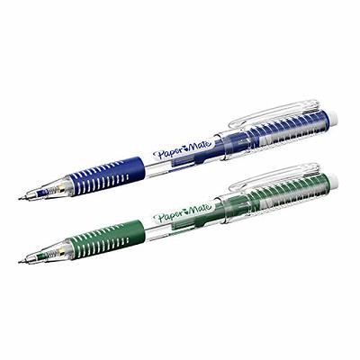  Paper Mate Clearpoint Mechanical Pencils, HB 2 Lead (0.5mm), 2  Pencils, 1 Lead Refill Set, 2 Erasers : Office Products