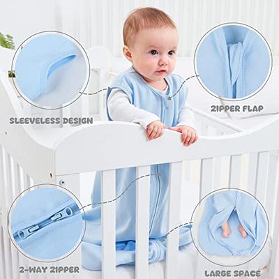 Yoofoss Baby Sleep Sack Wearable Blanket 100% Cotton Soft Breathable 2