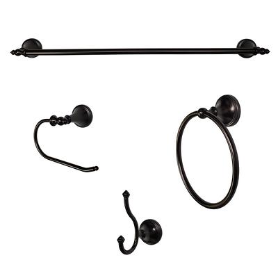 Porter Double Towel Hook in Oil Rubbed Bronze