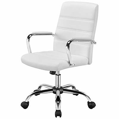 Kalman Mid Back LeatherSoft Executive Swivel Office Chair with