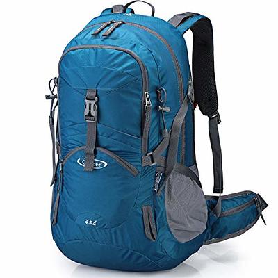 INOXTO Lightweight Hiking Backpack 35L/40L Hiking Daypack with Waterproof Rain Cover for Travel Camping Outdoor Men and Women