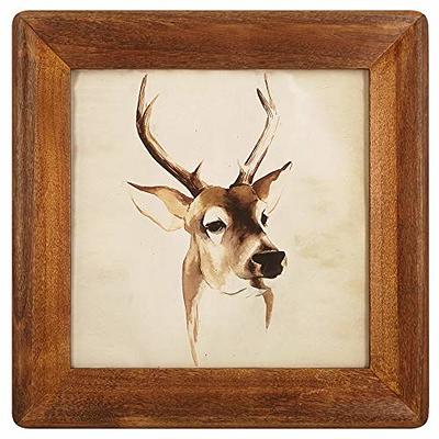 icheesday 8x8 Picture Frames, Rustic Wooden Square Photo Frame