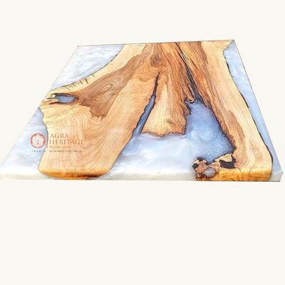 Resin Table Top, Epoxy Coffee Epoxy Acacia Wooden Custom River