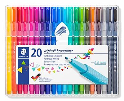 Staedtler 334 Triplus Fineliner Adult Colouring Pens 0.3mm Pack of