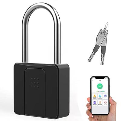 Fingerprint Padlock eLinkSmart Digital Padlock Locker Lock Metal Keyless  Thumbprint Lock for Gym Locker, School Locker, Backpack, Suitcase, Luggage  (Silver) - Yahoo Shopping