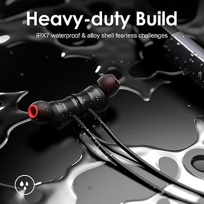 JOYWISE Bluetooth Wireless Headphones 16H Playtime Earbuds with Mic Stereo  in-Ear Earphones, IPX7 Waterproof Sports Sound Isolation Headsets for