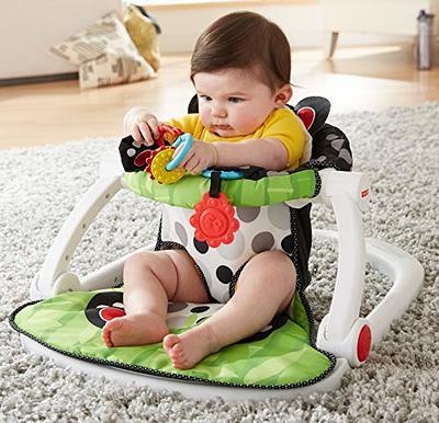 Fisher-Price Sit-Me-Up Floor Seat Portable Infant Chair with 2