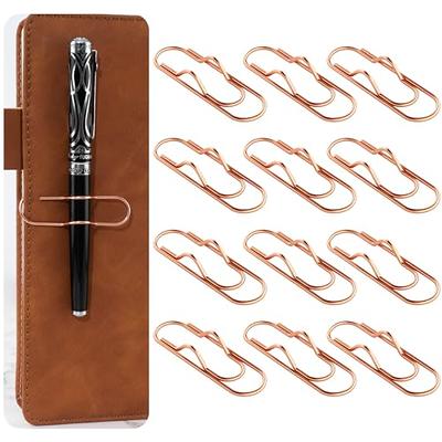 4pcs journal pen holder Portable Vintage Elastic Band Notebook Pen