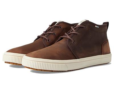 Men's Water Resistant Brown Mid Top Sneaker Carlo Terrain