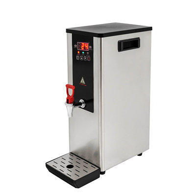 Brentwood 3.3 Liter Electric Hot Water Dispenser Stainless Steel 3.49 quart  13 x 8.8 x 11.5 - Office Depot