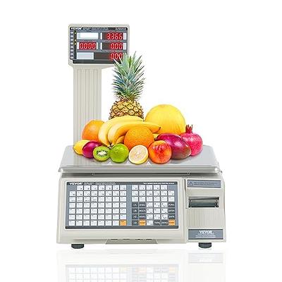 30kg x 1g Electronic Computing Scale, MOCCO LCD Digital Commercial Food  Produce