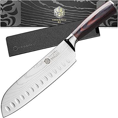 HOSHANHO 7 Inch Japanese Chef Knife, Ultra Sharp High Carbon