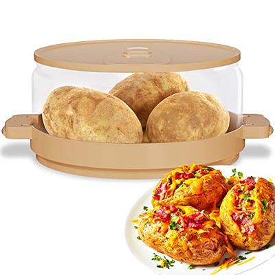 Yummy Can Potatoes 2 Pack AS-SEEN-ON-TV, Enjoy a Perfectly Baked Microwave,  Cooks in Minutes, Tender & Fluffy Spuds, Endless Potato-Possibilities