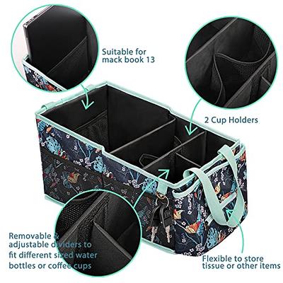 Truck Center Console Minivan Universal Car Bench Seat Auto Organizer Cup  Storag