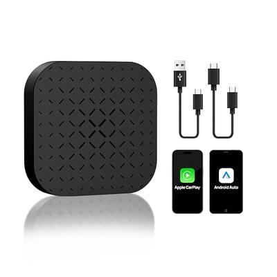 CarlinKit 3.0 Wireless CarPlay Dongle Convert Wired to Wireless CarPlay for  98% Cars Model & with iOS System,Plug & Play Easy-to-Install,Wireless