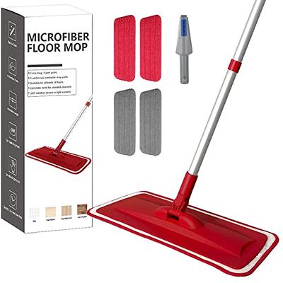 Beyoco Microfiber Spray Mops for Floor Cleaning with 3pcs Reusable Washable  Pads - Flat Floor Mop with Refillable Bottle, Dry Wet Dust Mop with