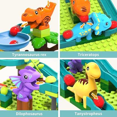 Exclusive Dinosaur Marble Run Building Blocks with Trigger Gravity Hammer Track  Race, Compatible Building Brick Maze Game, STEM Educational Learning Toy  Super Gift for Boys Girls Ages 4-8 - Yahoo Shopping