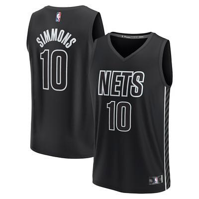 Youth Fanatics Branded Ben Simmons Black Brooklyn Nets Fast Break Replica Player Jersey - Icon Edition