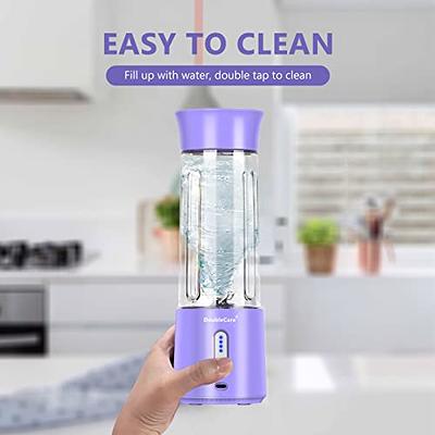 Portable Blender for Shakes and Smoothies with 4000mAh USB