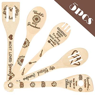 9 PCS Wooden Spoons for Cooking, Wooden Utensils for Cooking with Utensils  Holder, Natural Teak Wooden Kitchen Utensils Set with Spoon Rest, Comfort  Grip Cooking Utensils Set for Kitchen 