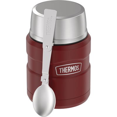 Thermos 16 oz. Stainless King Vacuum Insulated Coffee Mug - Rustic Red