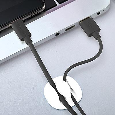 PZOZ Cable Clips, 3 Pack Cord Organizer Charger Cable Management for Organizing Home Office Desk Phone Car Cable Wire, Self Adhesive