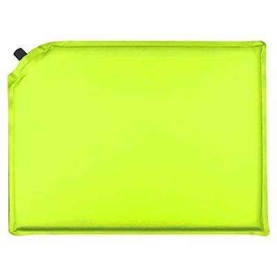 Miayaya Inflatable Cushion Portable Self Inflatable Seat Large Pad Water  Moisture Resistant for Travel Airplane Stadium Office Sports Camping  Bleacher Seat Cushion (Green, 15.74 * 11.8 * 1.18 Inch) - Yahoo Shopping