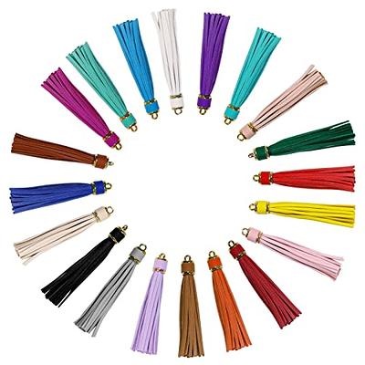 HOVEOX 20 Pieces 3.9 inch Faux Leather Tassel Bulk Keychain Tassels  Artificial Leather Tassel Keychain Charms Bulk Leather Tassels for Jewelry  Making and Craft - Yahoo Shopping
