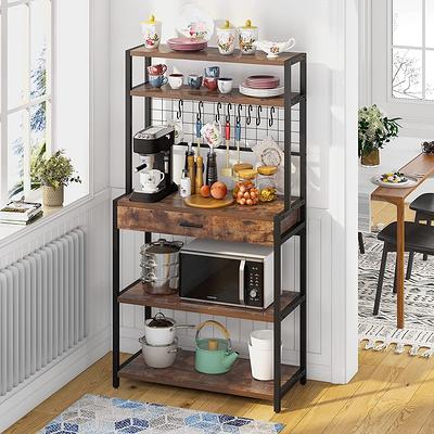  Baker's Rack with Kitchen Storage Drawer Cabinet