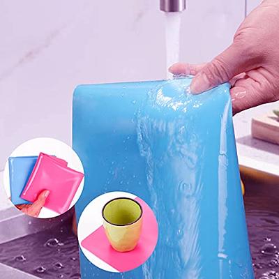  Silicone Mats for Crafts 2 Pack Large Silicone Craft Mat  Nonstick Silicone Sheet for Resin Jewelry Casting DIY Art Nail Painting Mat  Multipurpose Table Protector Mat Silicone Placemat, 15.75 x 11.81 