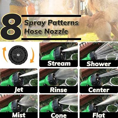  Pup Jet Dog Wash Hose Attachment,8 Spray Pattern Dog