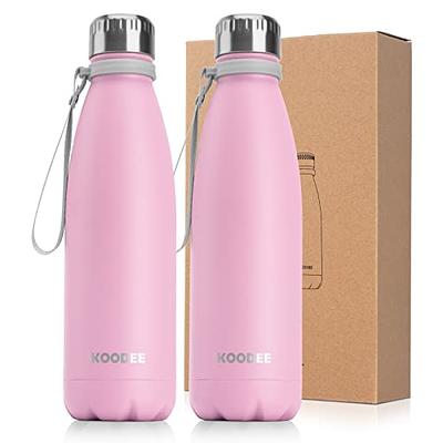 PARACITY Insulated Water Bottle,17 oz Stainless Steel Thermos, Double Wall  Vacuum Simple Modern Water Bottle, Metal Water Bottle Keeps Hot for 12 Hrs,  Cold for 24 Hrs, for Coffee, Drinks - Yahoo Shopping